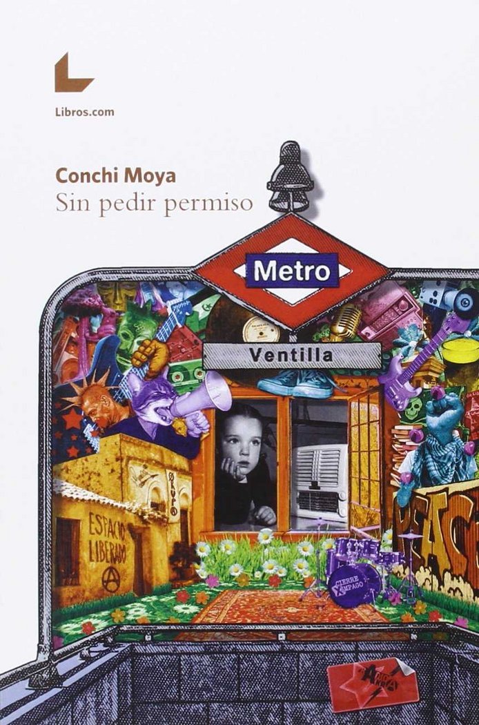 Sin pedir permiso, de Moya Fernández | portada del libro
