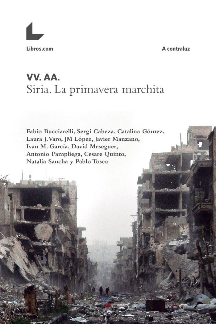 Siria. La primavera marchita, de RGI | portada del libro