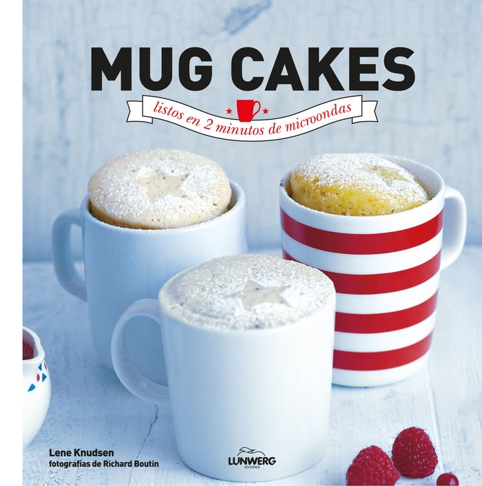 Mug cakes listos en 2 minutos de microondas, de Boutin | portada del libro