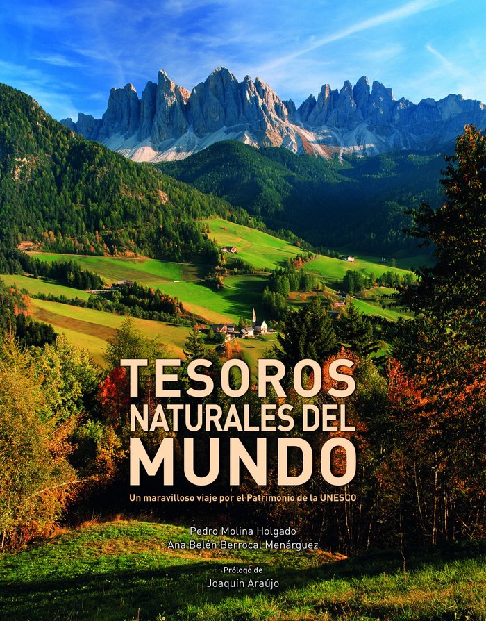Tesoros naturales del mundo, de Molina Holgado | portada del libro