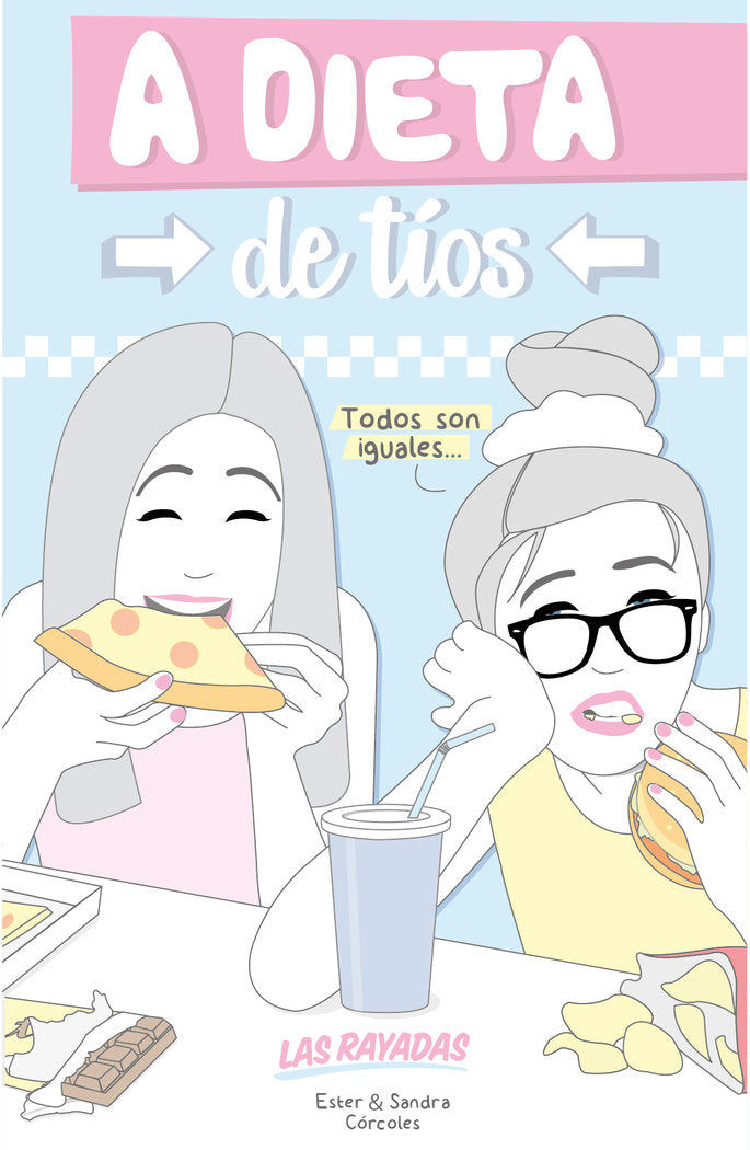 A dieta de tíos, de Las Rayada | portada del libro