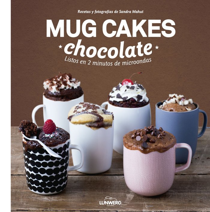 Mug Cakes chocolate. Listos en 2 minutos de microondas, de Mahut | portada del libro