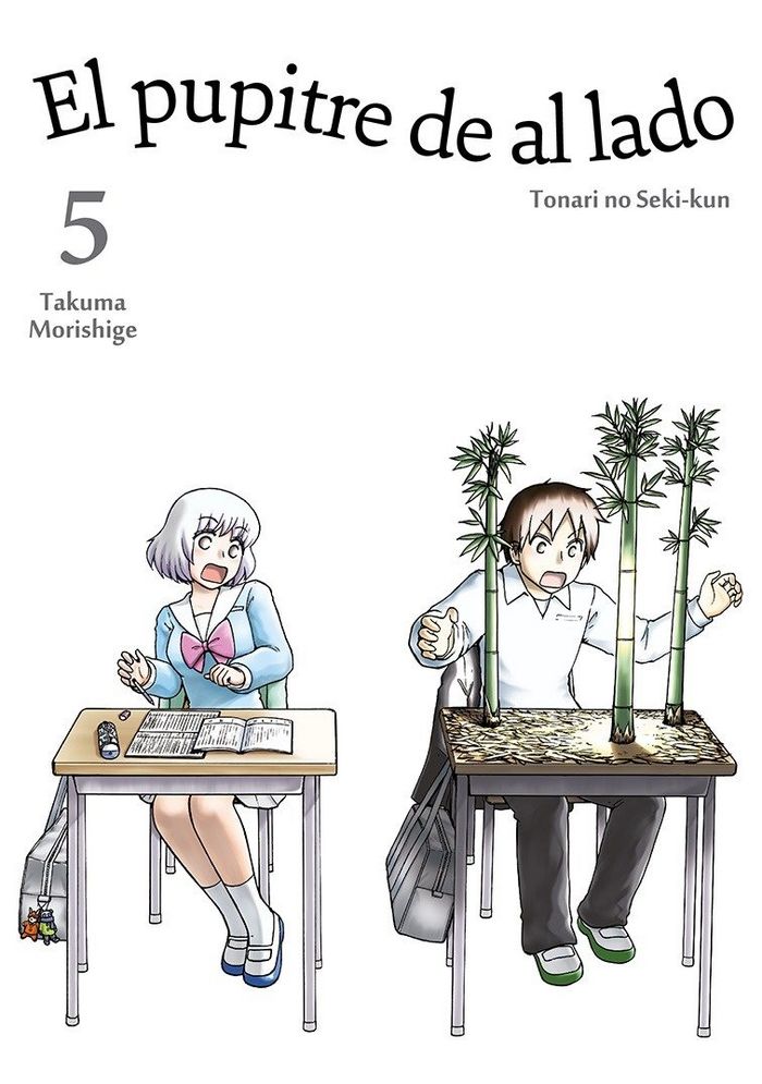 EL PUPITRE DE AL LADO, VOL. 5, de TAKUMA MORISHIGE | portada del libro