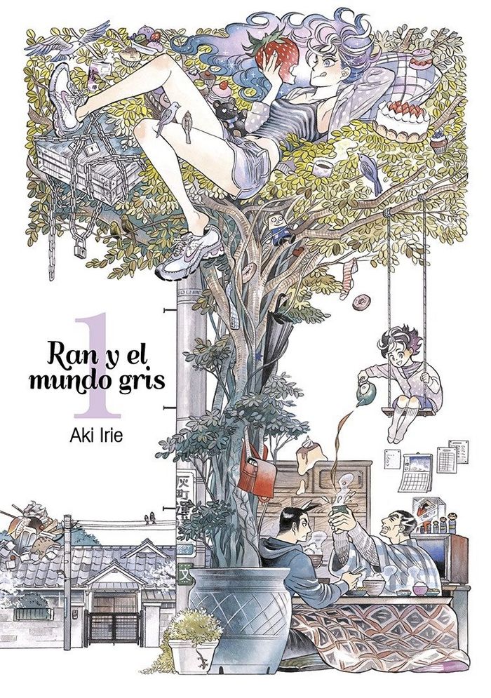 RAN Y EL MUNDO GRIS VOL 1, de AKI IRIE | portada del libro