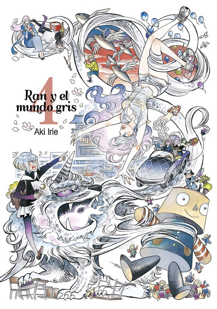 RAN Y EL MUNDO GRIS, VOL. 4, de ASUMIKO NAKAMURA | portada del libro