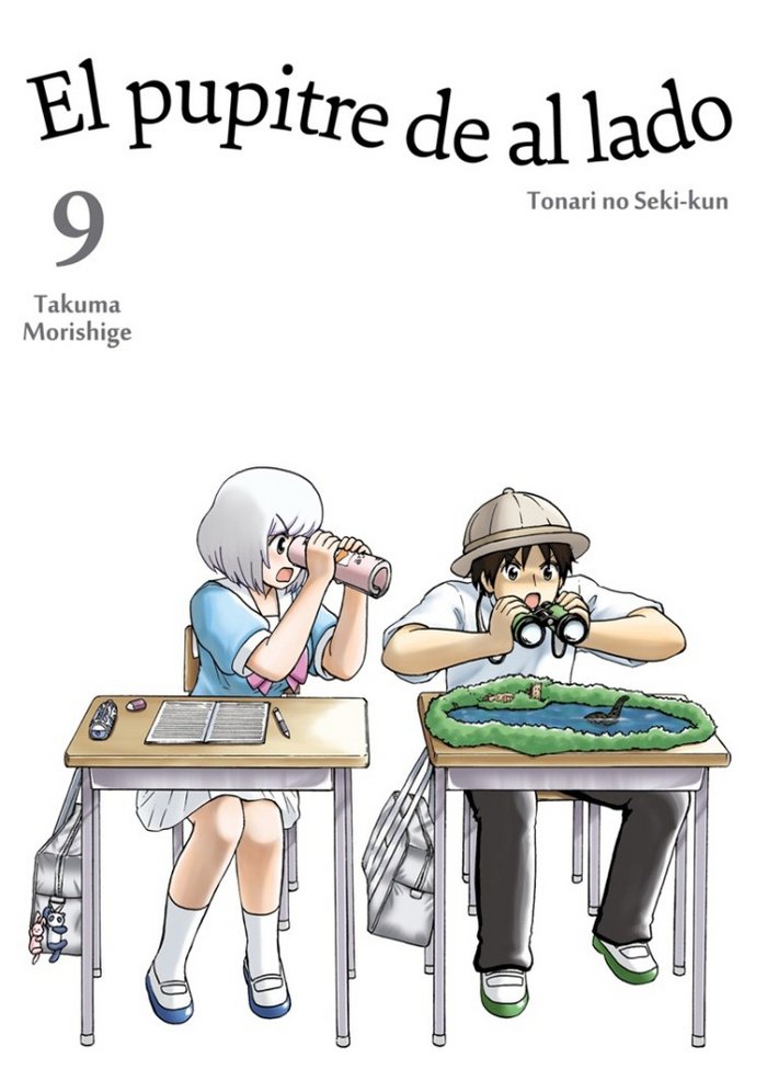 EL PUPITRE DE AL LADO, VOL. 9, de MORISHIGE, TAKUMA | portada del libro