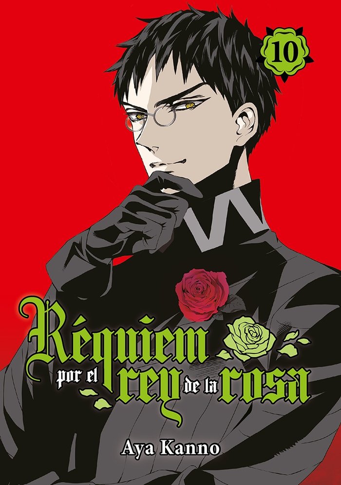 REQUIEM POR EL REY DE LA ROSA - VOL 10, de KANNO,AYA | portada del libro
