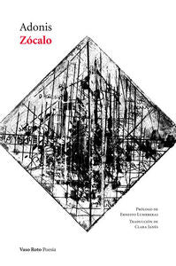 Zócalo, de Siria (1930), Adonis | portada del libro