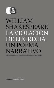 La violación de Lucrecia, de Shakespeare (Inglaterra), William | portada del libro