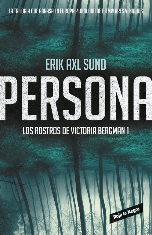 Persona (Los rostros de Victoria Bergman 1), de Axl Sund | portada del libro