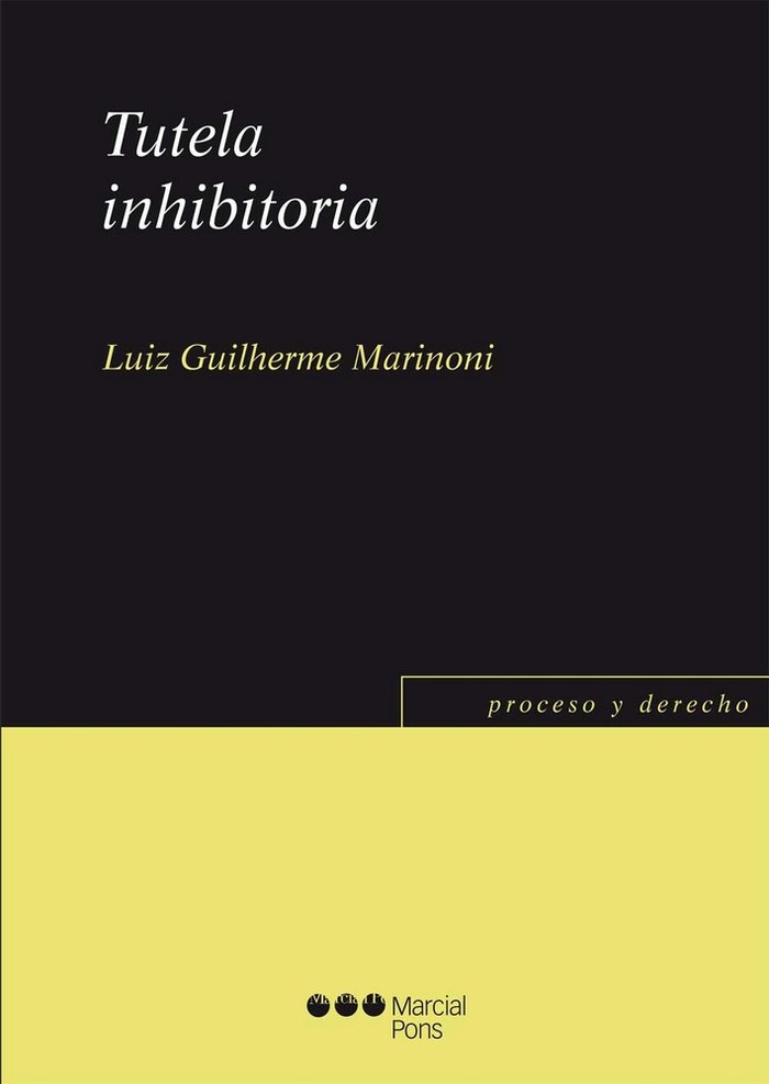 Tutela inhibitoria, de Marinoni, Luiz Guilherme | portada del libro
