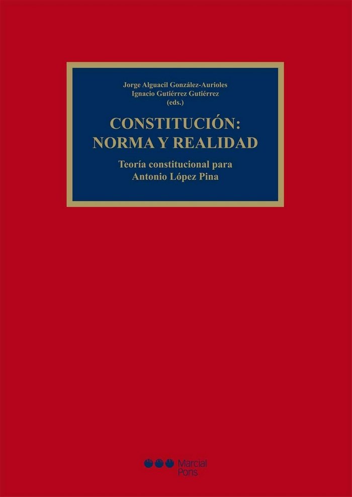 Constitución: norma y realidad, de Varios autores | portada del libro