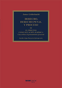 Derecho, derecho penal y proceso. Tomo III, de Goldschmidt, James | portada del libro