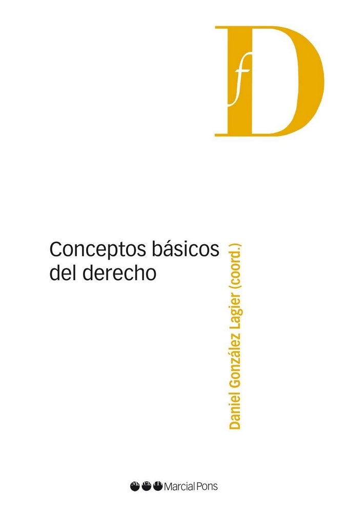 Conceptos básicos del derecho, de González Lagier, Daniel | portada del libro