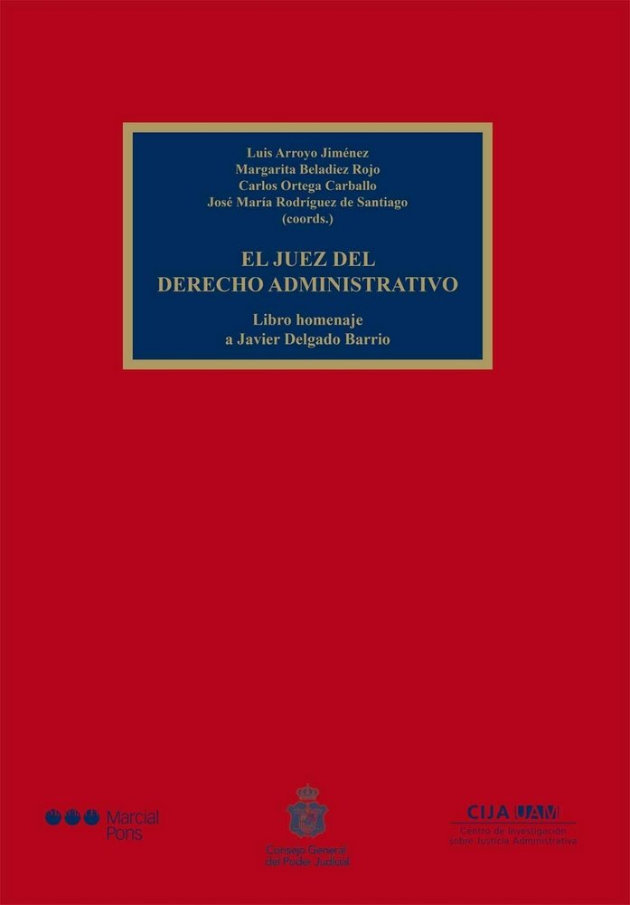 El juez del Derecho administrativo, de Varios autores | portada del libro