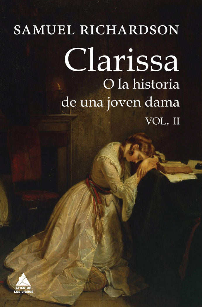 Clarissa, o la historia de una joven dama, de RICHARDSON | portada del libro