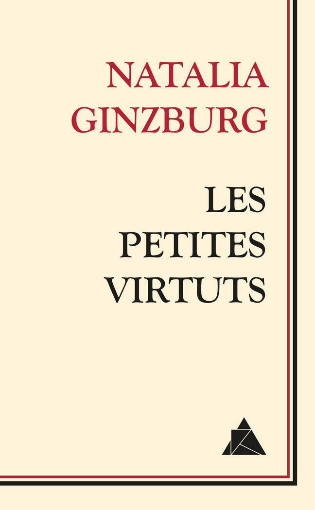 Les petites virtuts, de Ginzburg, Natalia | portada del libro