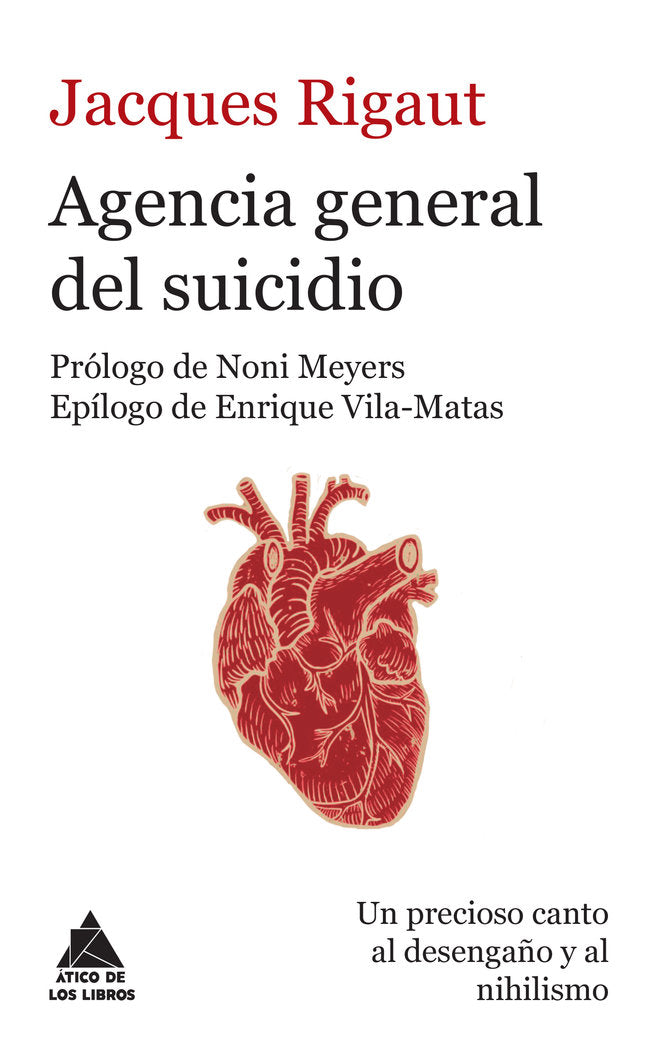 Agencia general del suicidio, de Rigaut, Jacques | portada del libro