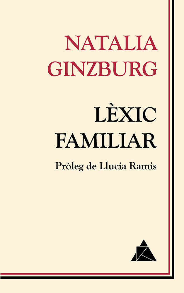 Lèxic familiar, de Ginzburg, Natalia | portada del libro