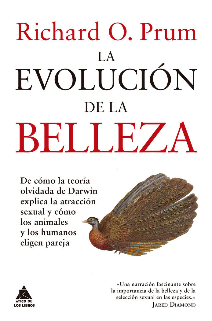 La evolución de la belleza, de Prum, Richard O. | portada del libro