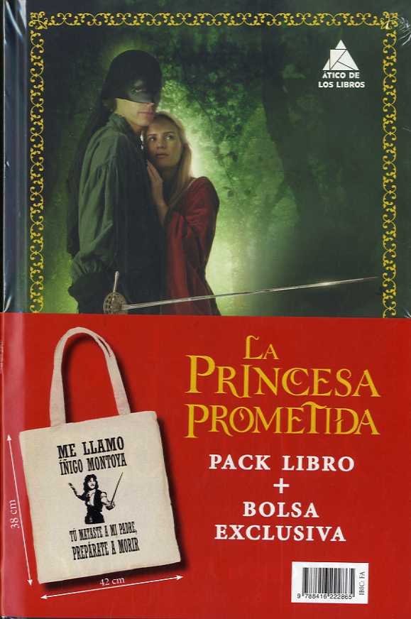 Pack La princesa prometida con bolsa, de Goldman, William | portada del libro