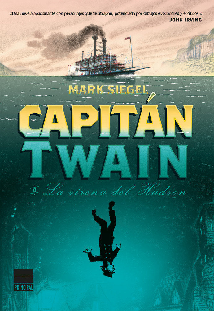 Capitán Twain, de Siegel, Mark | portada del libro