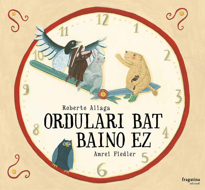 Ordulari bat baino ez, de Aliaga Sanchez, Roberto | portada del libro