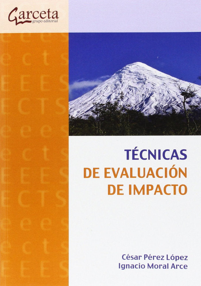Técnicas de Evaluación de Impacto, de Perez López | portada del libro