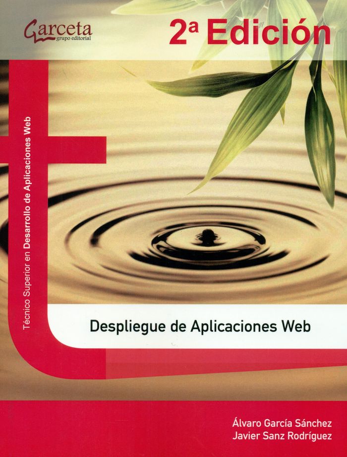 DESPLIEGUE DE APLICACIONES WEB - 2ª EDICION, de García Sánchez | portada del libro