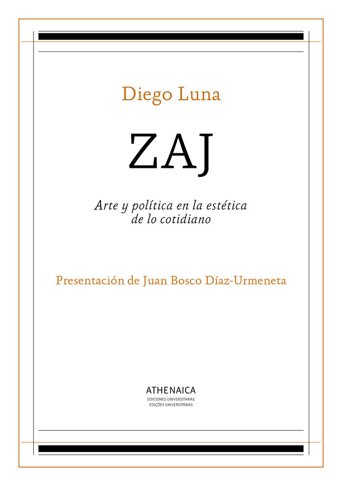 ZAJ, de Luna Delgado, Diego | portada del libro