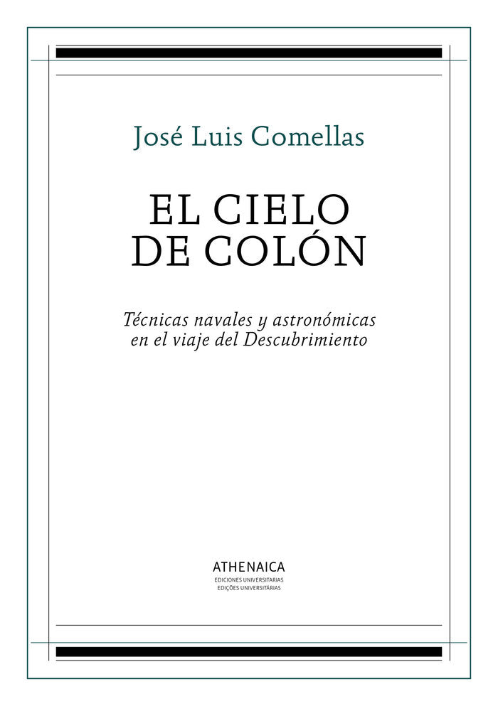 El cielo de Colón, de Comellas García-Llera, José Luis | portada del libro