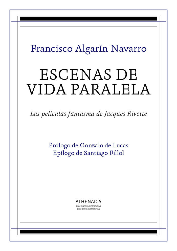 Escenas de vida paralela, de Algarín Navarro, Francisco | portada del libro