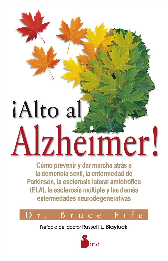 ¡ALTO AL ALZHEIMER!, de FIFE, BRUCE | portada del libro