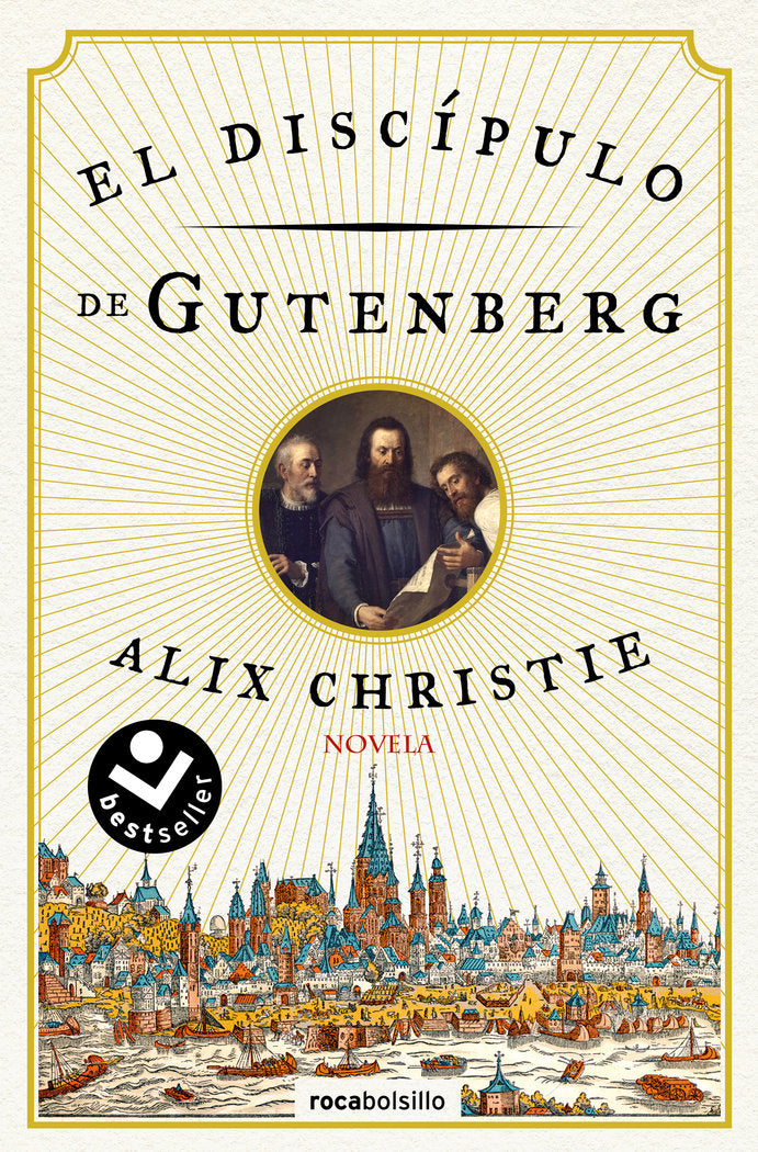 El discípulo de Gutenberg, de Christie, Alix | portada del libro