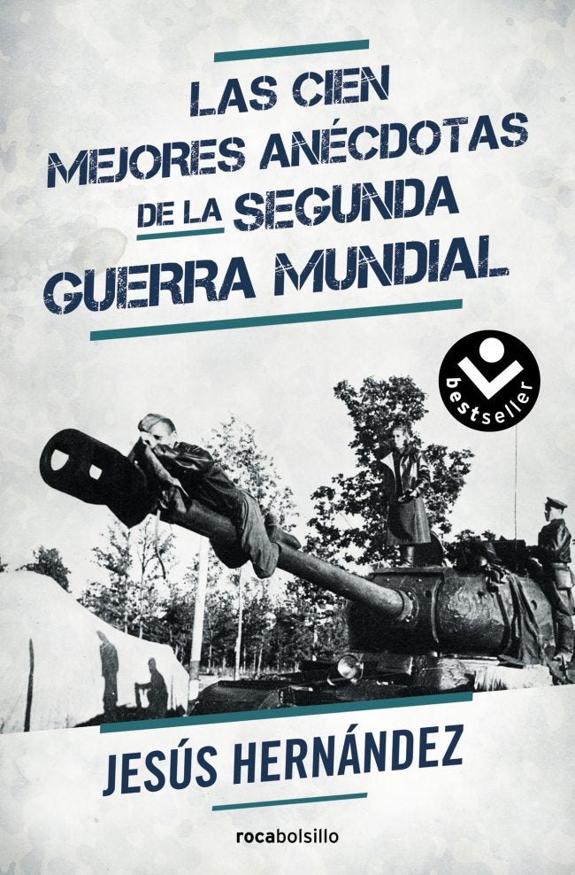 Las cien mejores anécdotas de la II Guerra Mundial, de Hernández, Jesús | portada del libro