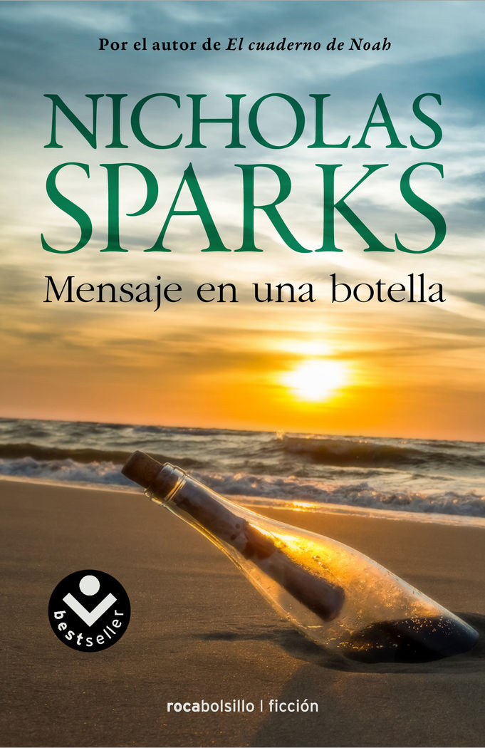 Mensaje en una botella, de Sparks, Nicholas | portada del libro