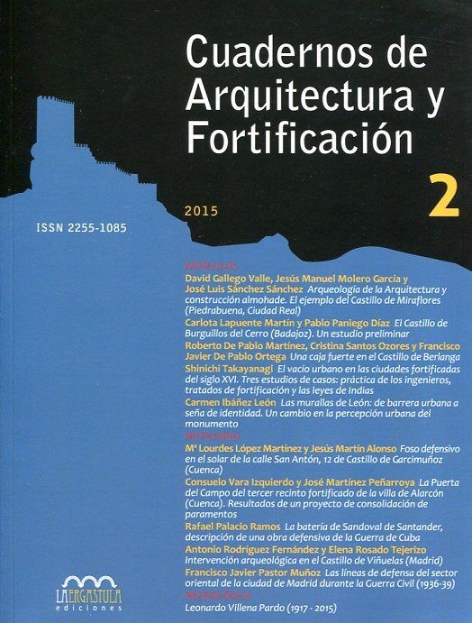 Cuadernos de Arquitectura y Fortificación 2, de Varios autores | portada del libro