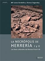 La necrópolis de Herrería I y II, de Cerdeño Serrano, María Luisa | portada del libro