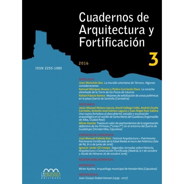 Cuadernos de Arquitectura y Fortificación 3, de Varios autores | portada del libro