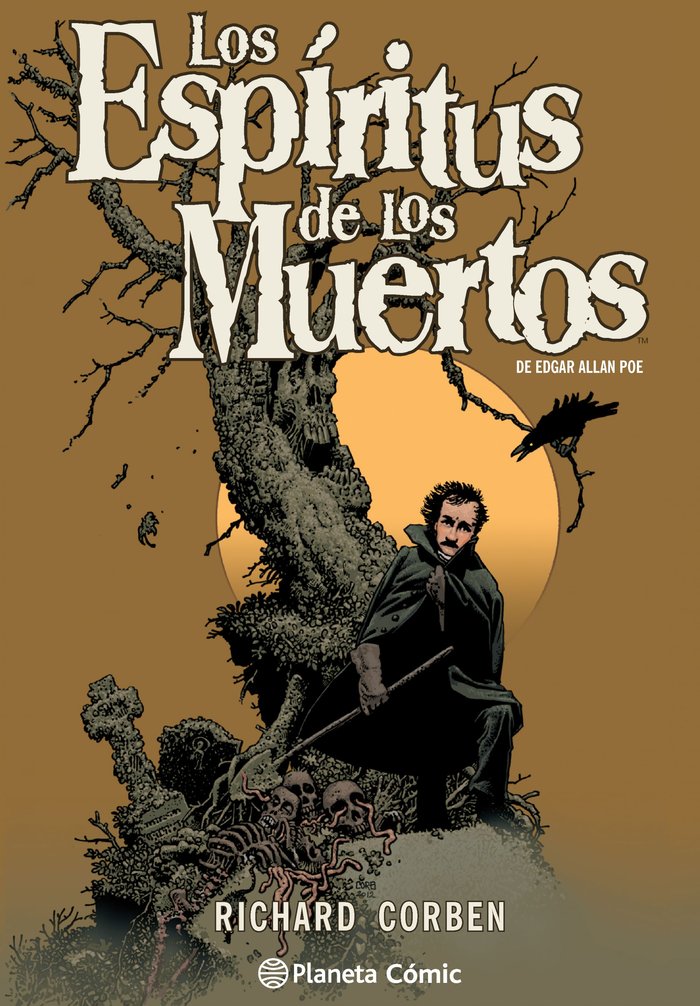 Los espíritus de los muertos de Edgar Allan Poe por Richard Corben, de Corben, Richard | portada del libro