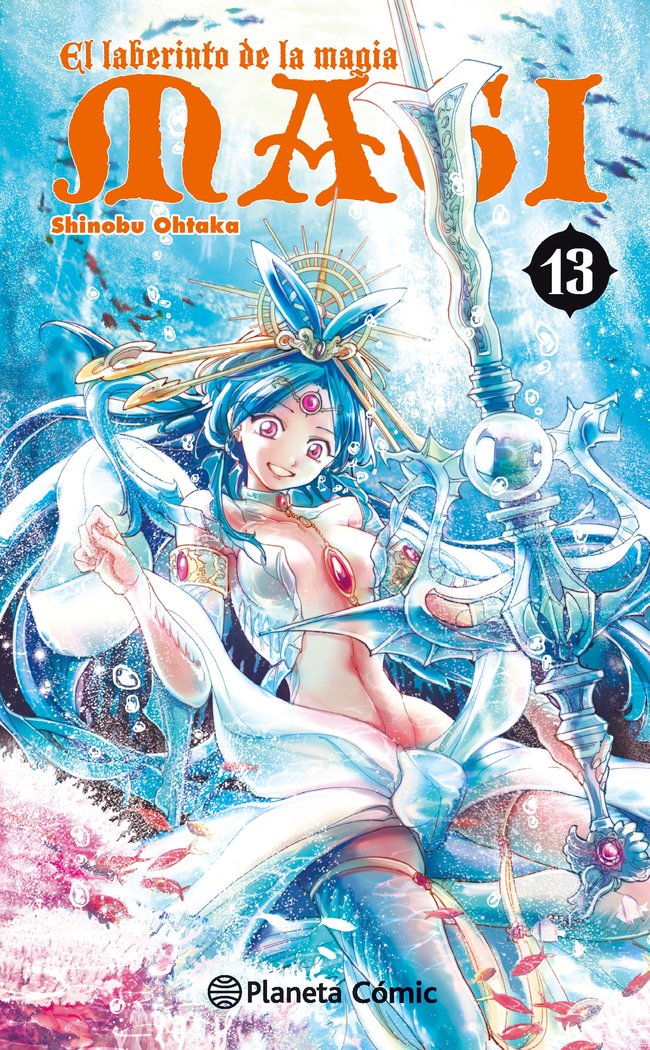 Magi El laberinto de la magia nº 13/37, de Ohtaka, Shinobu | portada del libro