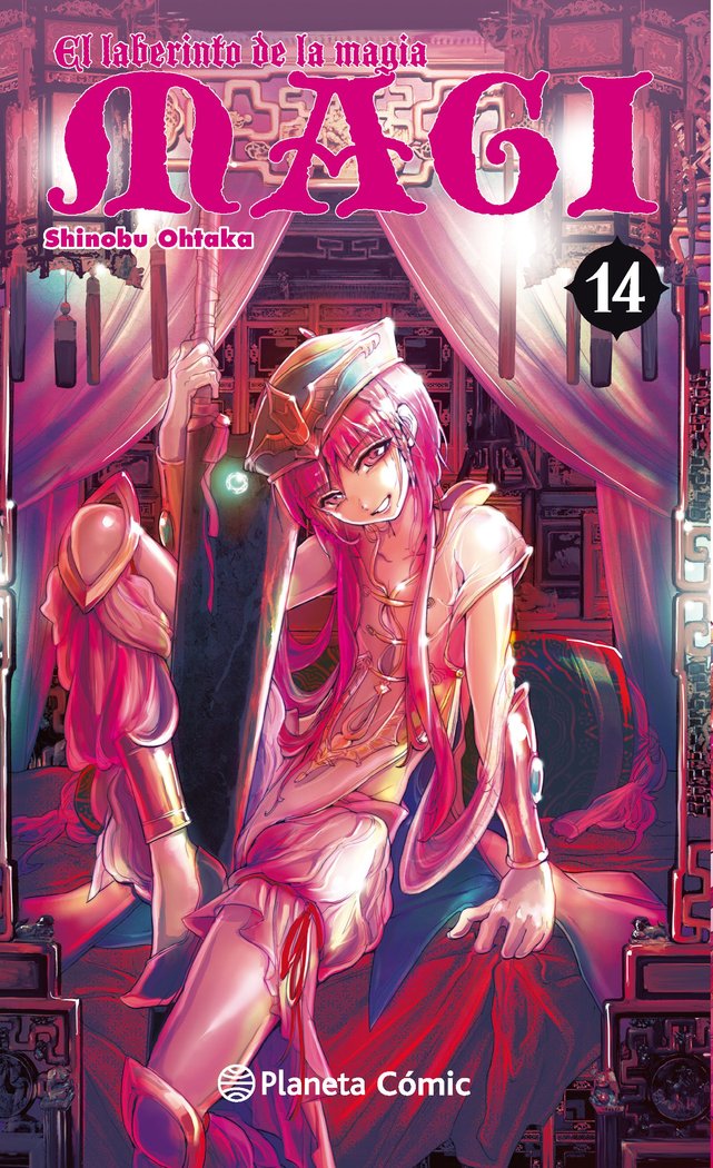 Magi El laberinto de la magia nº 14/37, de Ohtaka, Shinobu | portada del libro