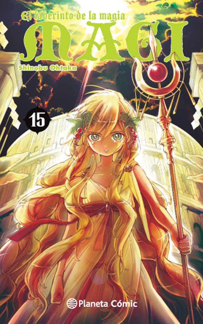 Magi El laberinto de la magia nº 15/37, de Ohtaka, Shinobu | portada del libro