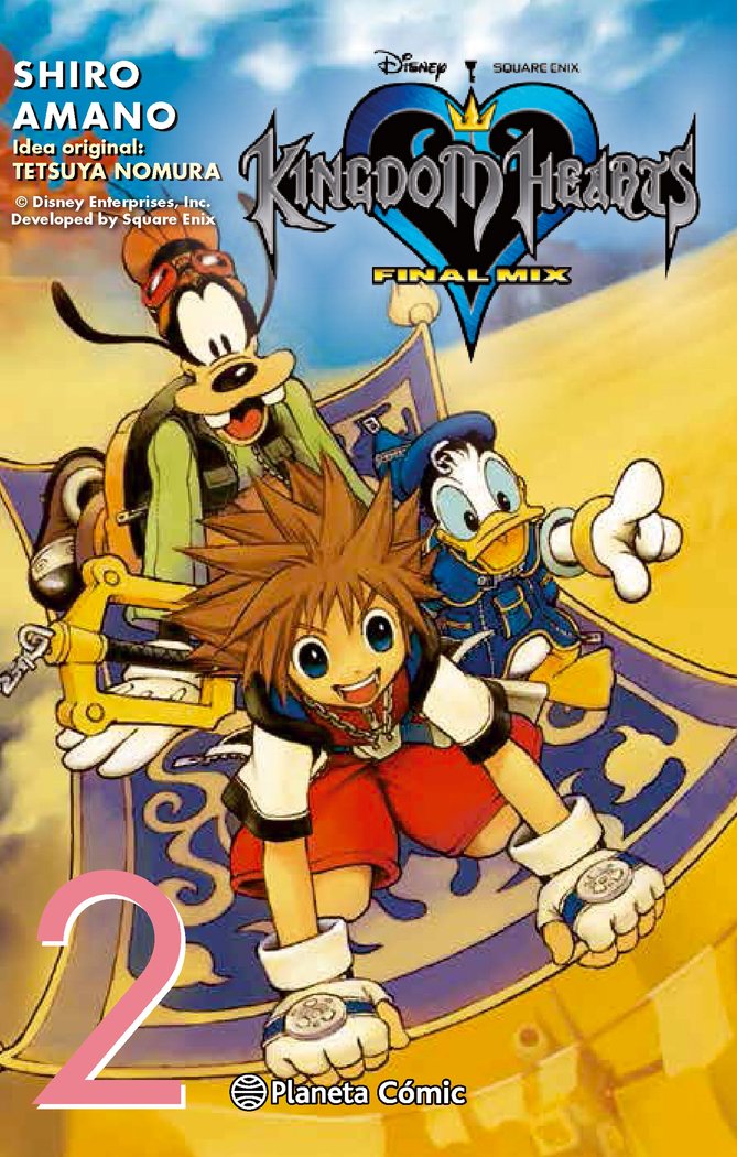 Kingdom Hearts Final mix nº 02/03, de Amano, Shiro | portada del libro