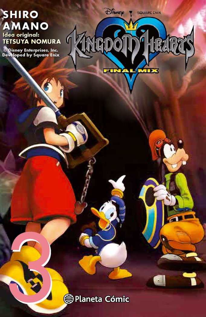 Kingdom Hearts Final mix nº 03/03, de Amano, Shiro | portada del libro
