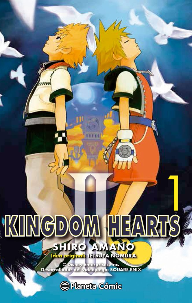 Kingdom Hearts II nº 01/10, de Amano, Shiro | portada del libro