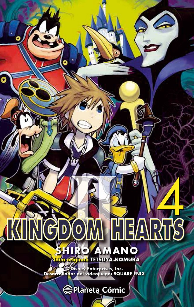 Kingdom Hearts II nº 04/10, de Amano, Shiro | portada del libro
