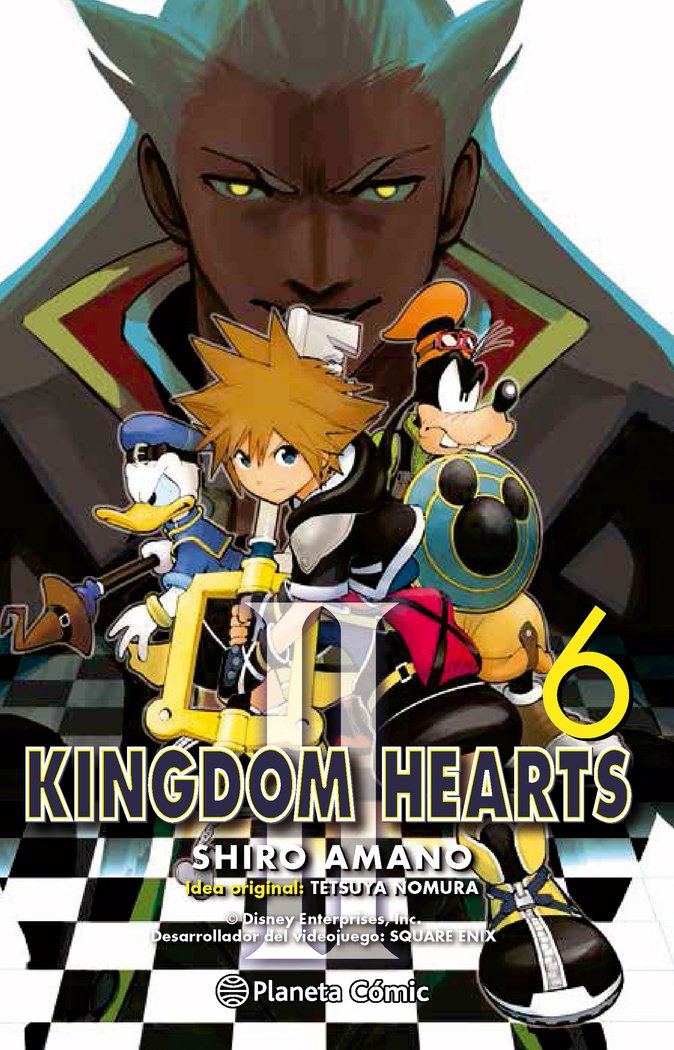 Kingdom Hearts II nº 06/10, de Amano, Shiro | portada del libro