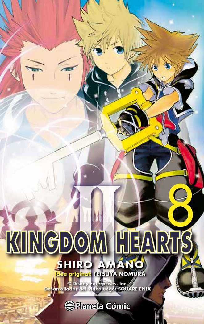 Kingdom Hearts II nº 08/10, de Amano, Shiro | portada del libro