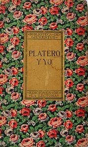 Platero y yo, de JIMENEZ MANTECON, JUAN RAMON | portada del libro